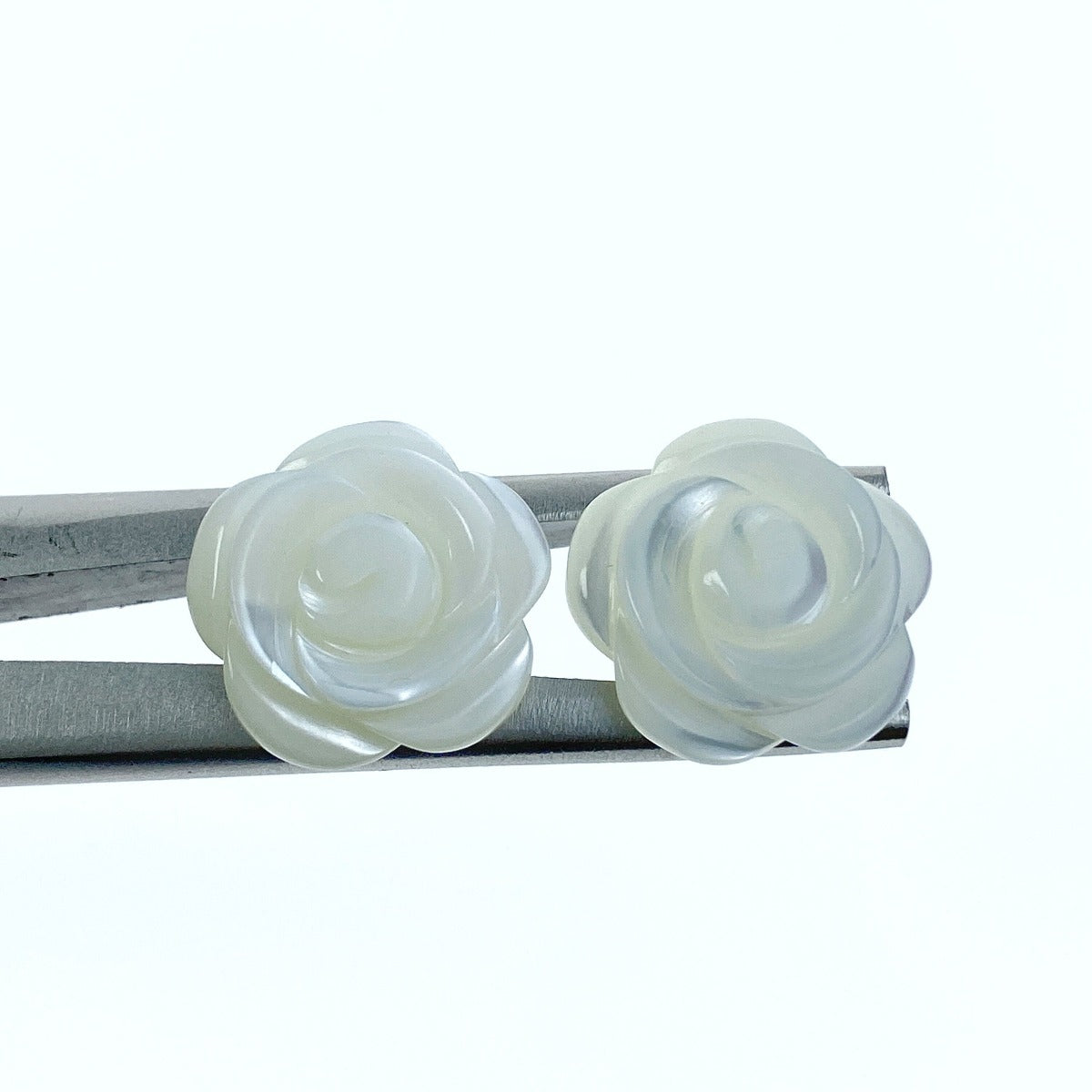 Buy Mother of Pearl Rose Flower Beads at Beadsy.com