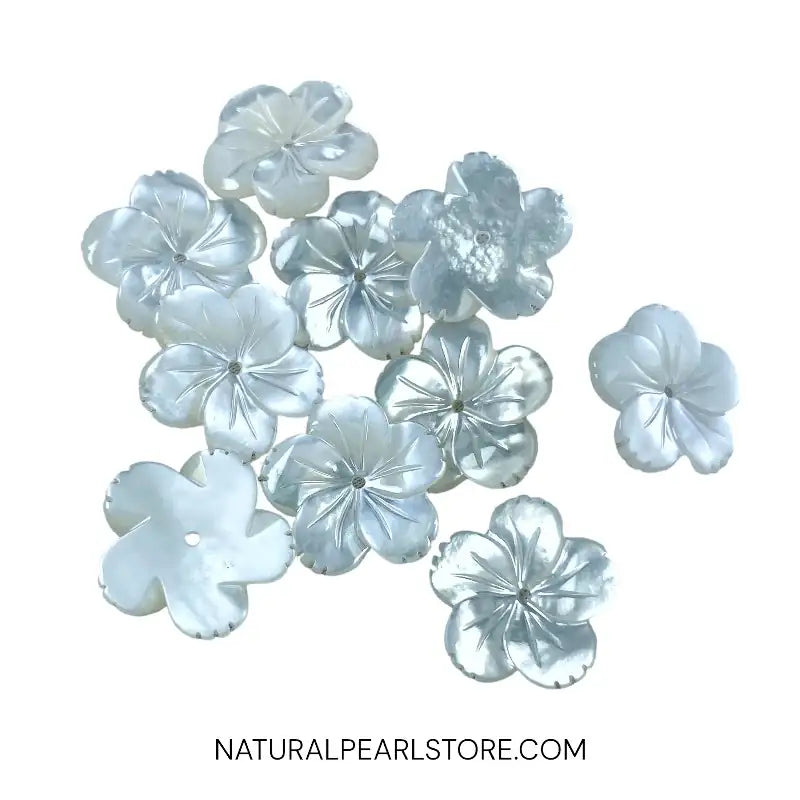 Buy Tropical Flower Beads Mother Of Pearl At NaturalPearlStore.com